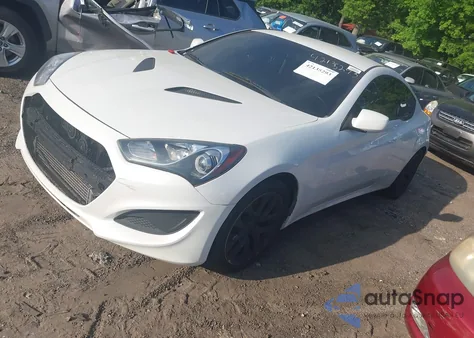 2013 Hyundai Genesis 2.0T z USA, uszkodzony, nr VIN KMHHT6KD4DU088543